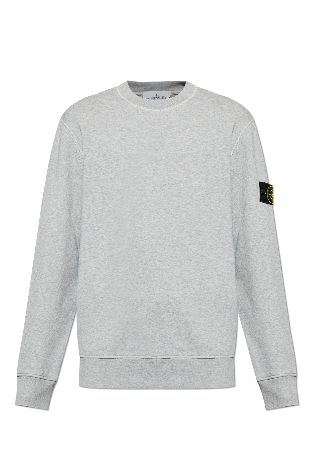 Szary Bluza z odpinaną naszywką Stone Island - Vitkac Polska
